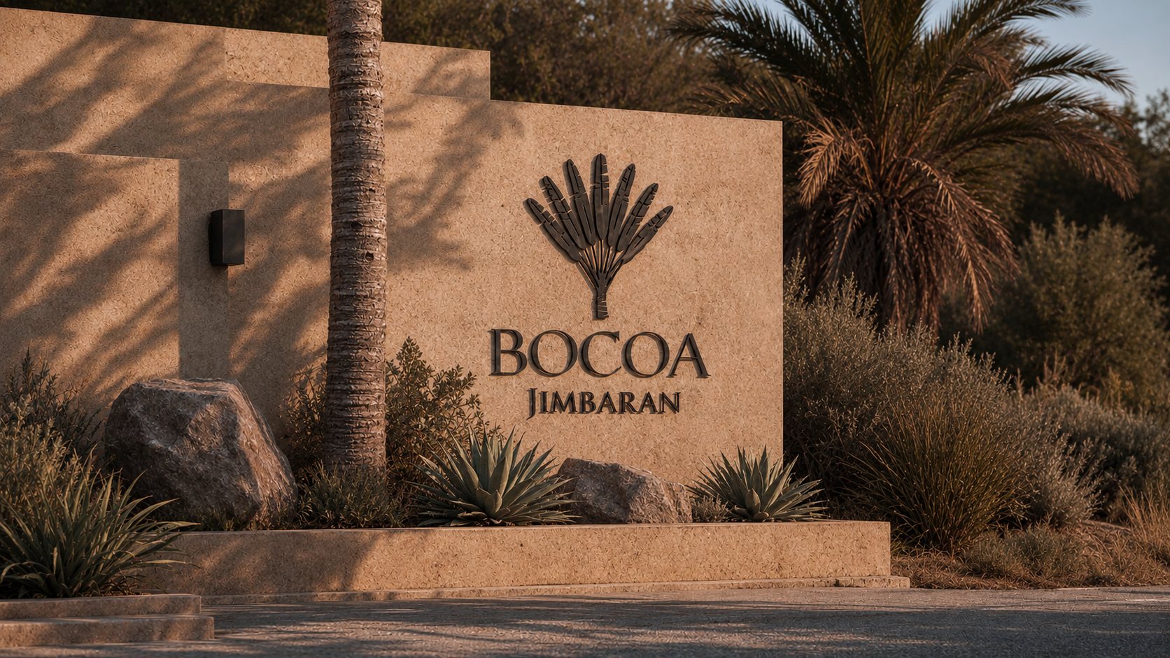 The Bocoa Jimbaran entrance